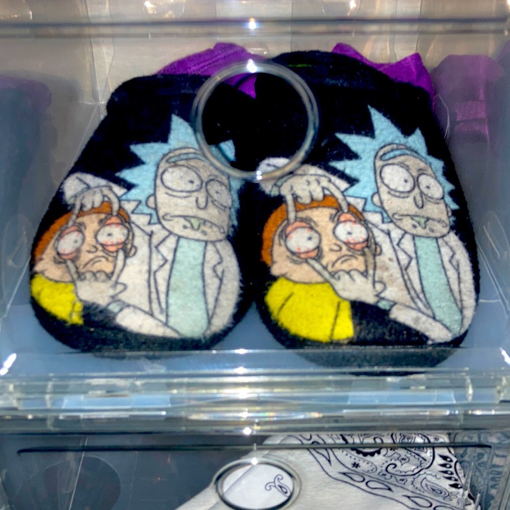 drippy ass rick and morty slippers you gonna be the drippiest man on your block